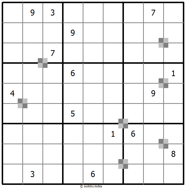 双色蛋糕数独 #65126