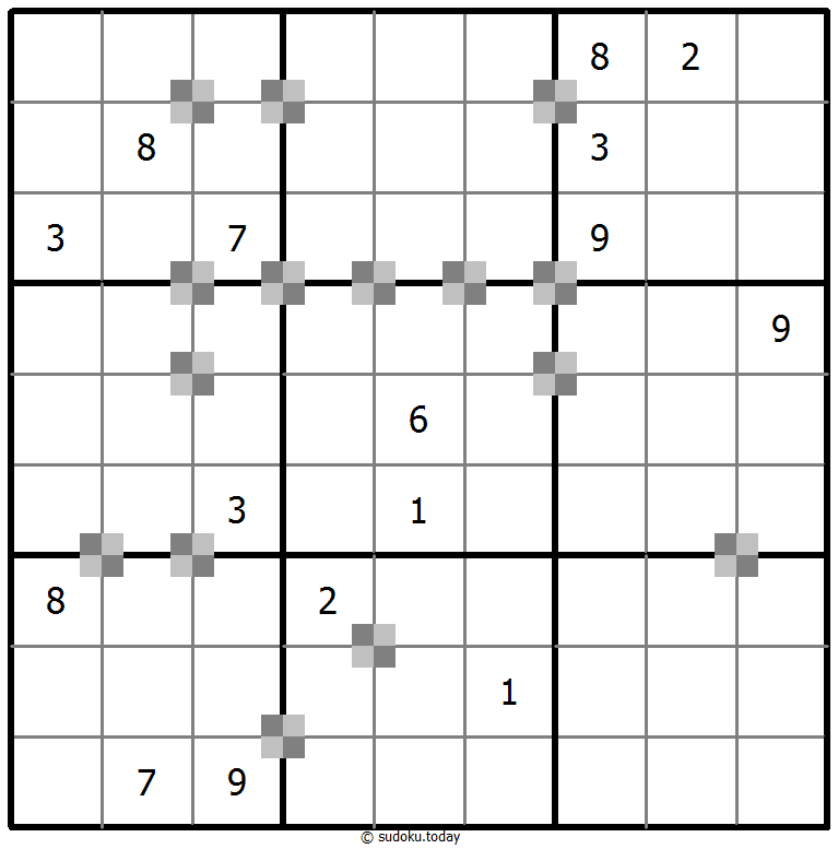 双色蛋糕数独 #65129