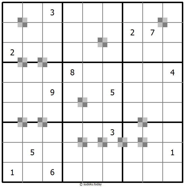 双色蛋糕数独 #65130
