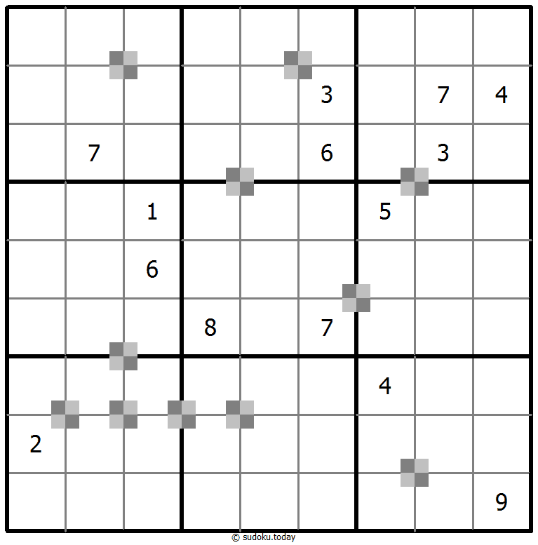 双色蛋糕数独 #65132