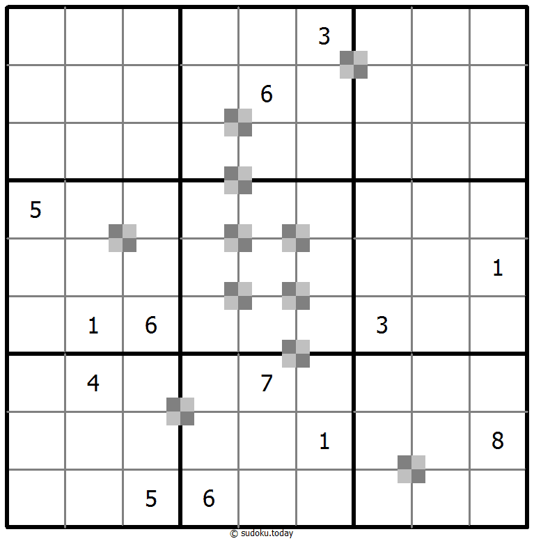 双色蛋糕数独 #65133