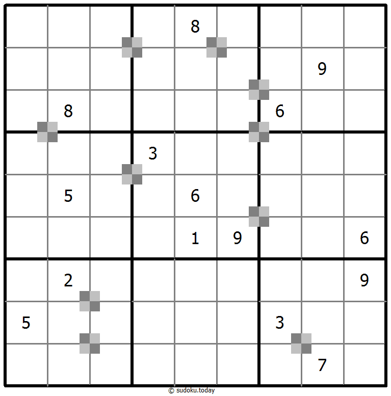双色蛋糕数独 #65136