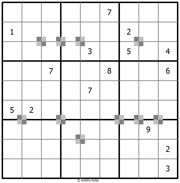 双色蛋糕数独 #65138