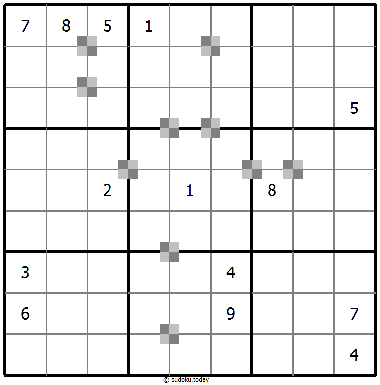 双色蛋糕数独 #65139