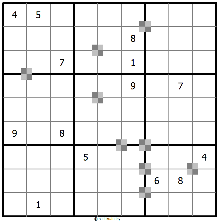 双色蛋糕数独 #65141