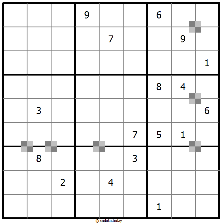 双色蛋糕数独 #65144