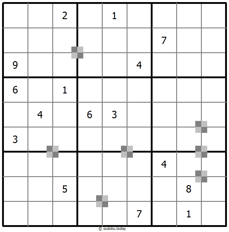 双色蛋糕数独 #65145