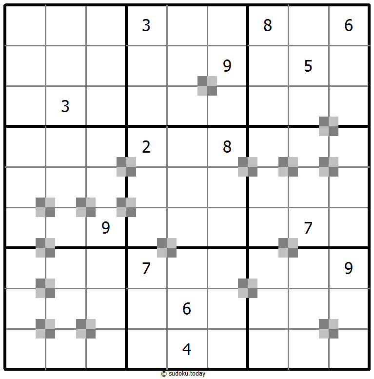 双色蛋糕数独 #65146