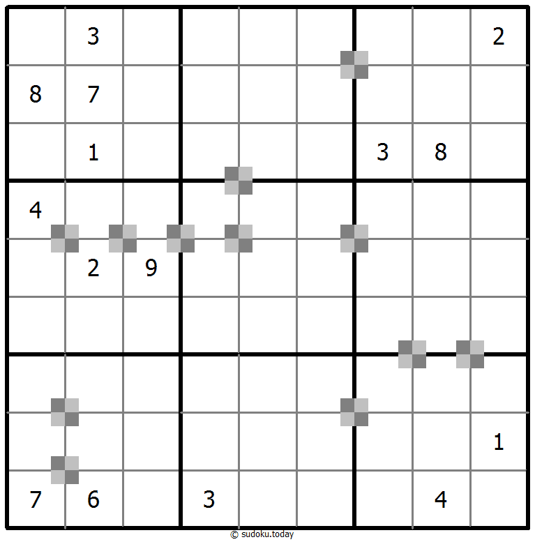 双色蛋糕数独 #65147