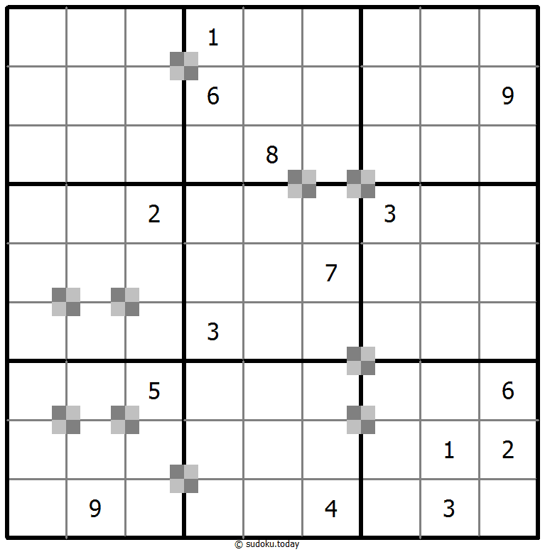 双色蛋糕数独 #65148