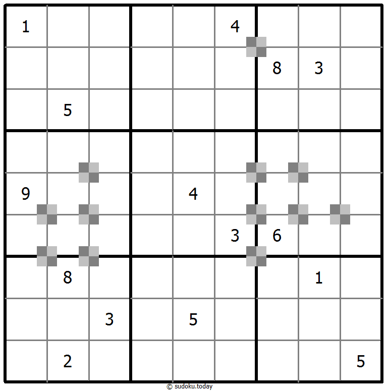 双色蛋糕数独 #65153