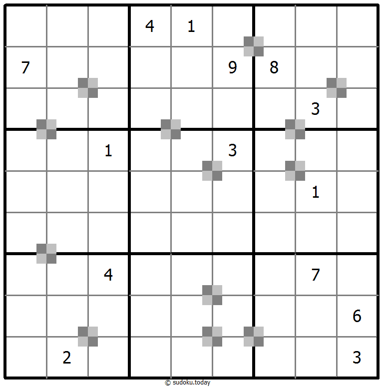 双色蛋糕数独 #65154