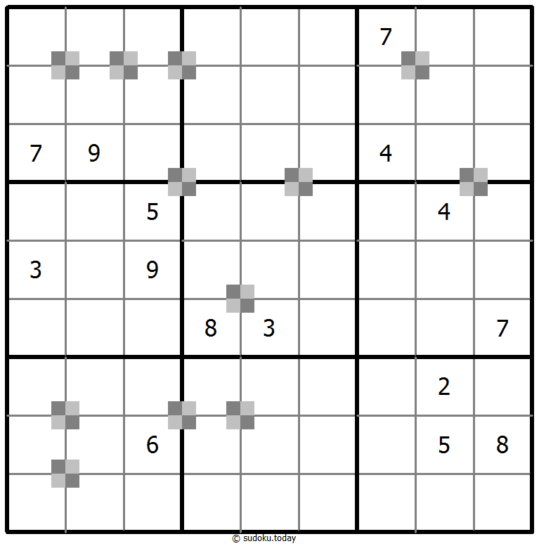 双色蛋糕数独 #65155