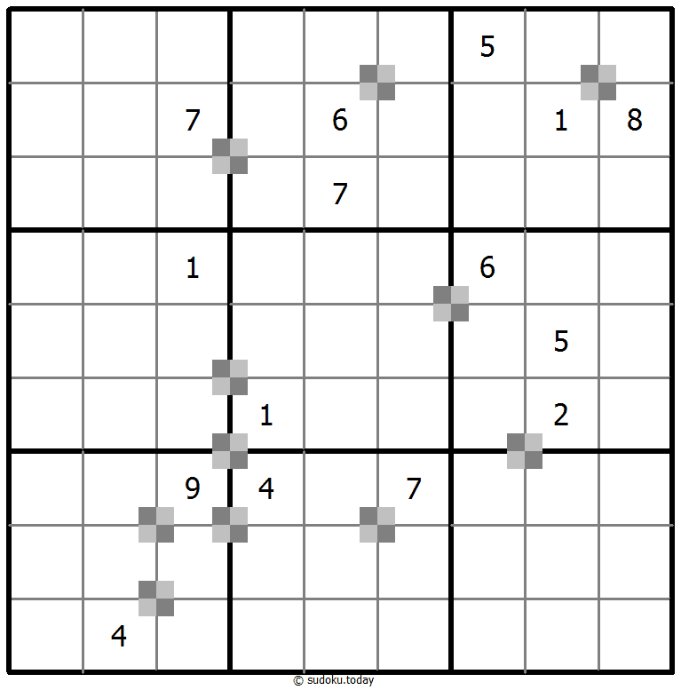 双色蛋糕数独 #65159
