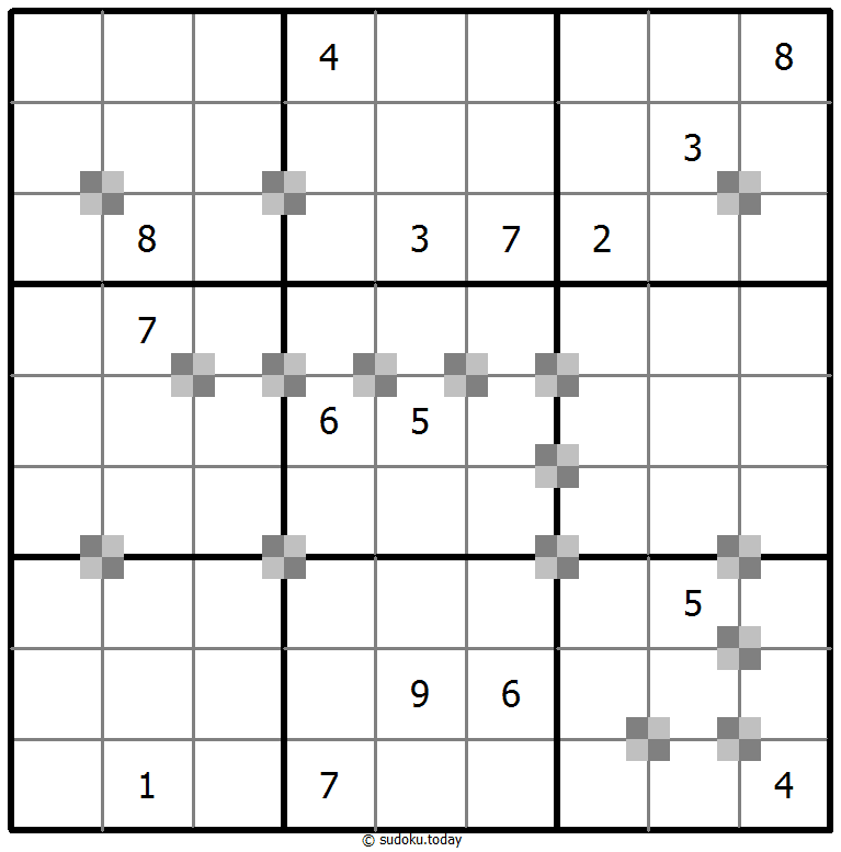 双色蛋糕数独 #65173