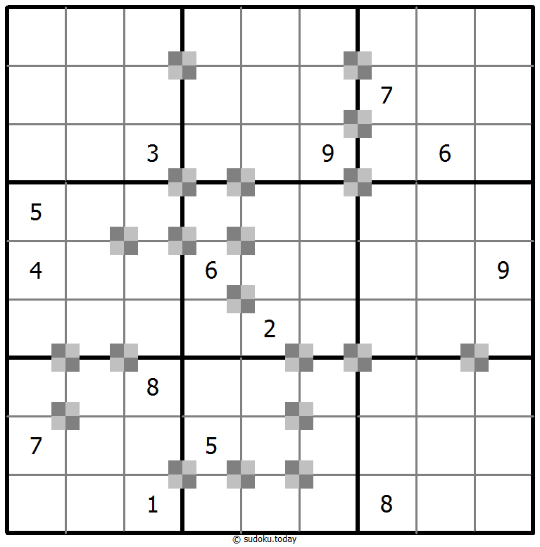 双色蛋糕数独 #65174