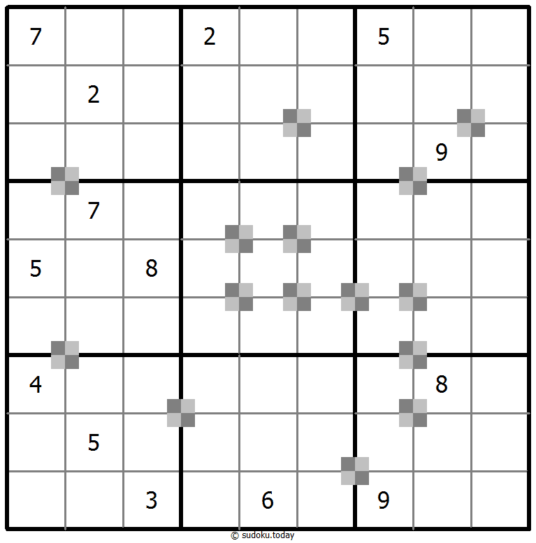 双色蛋糕数独 #65178