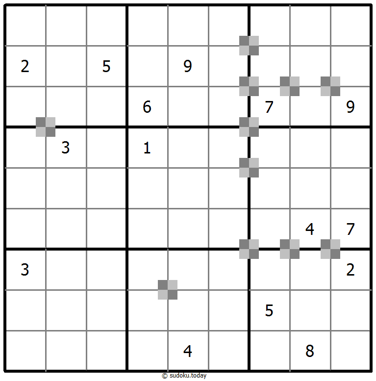 双色蛋糕数独 #65184