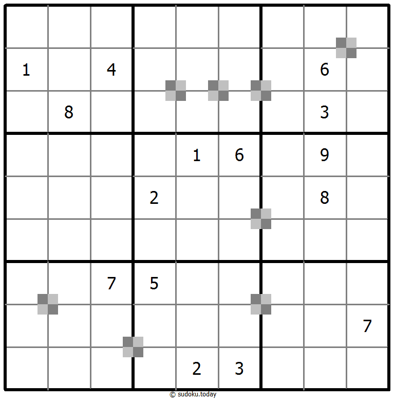 双色蛋糕数独 #65186