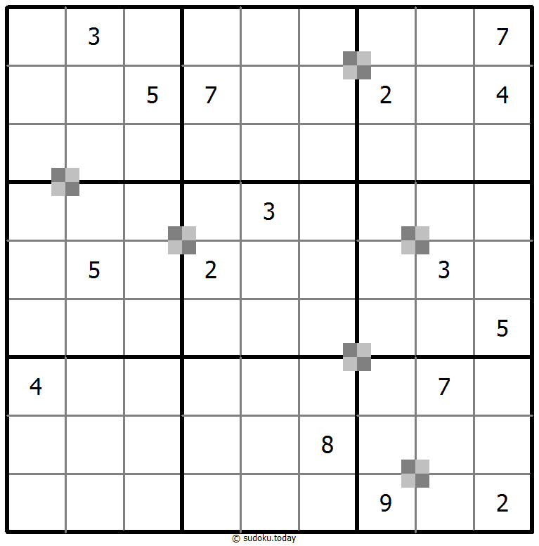 双色蛋糕数独 #65194