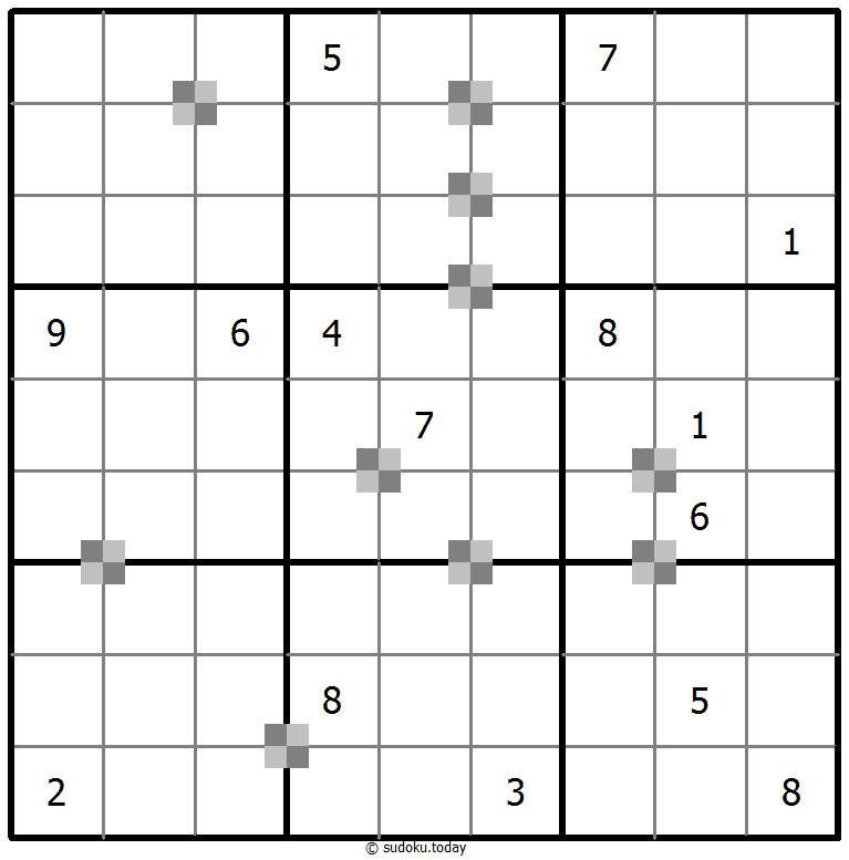 双色蛋糕数独 #65198