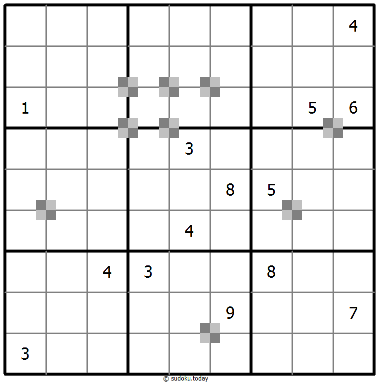 双色蛋糕数独 #65204