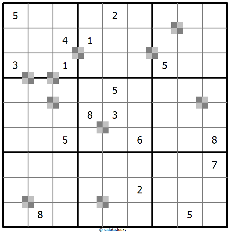 双色蛋糕数独 #65207