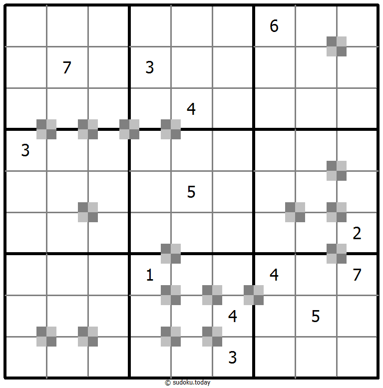 双色蛋糕数独 #65212