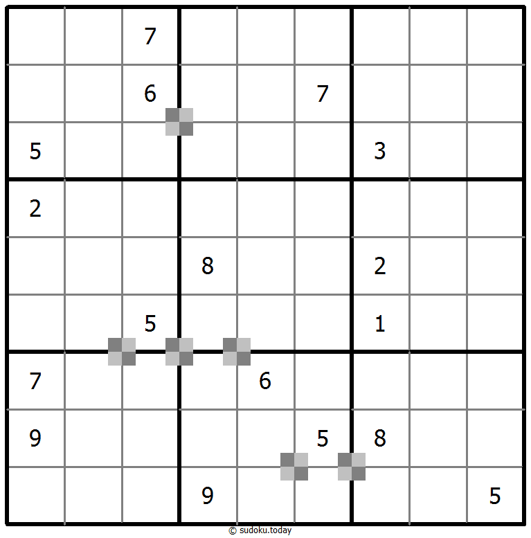 双色蛋糕数独 #65214