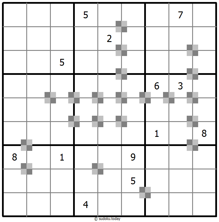 双色蛋糕数独 #65215