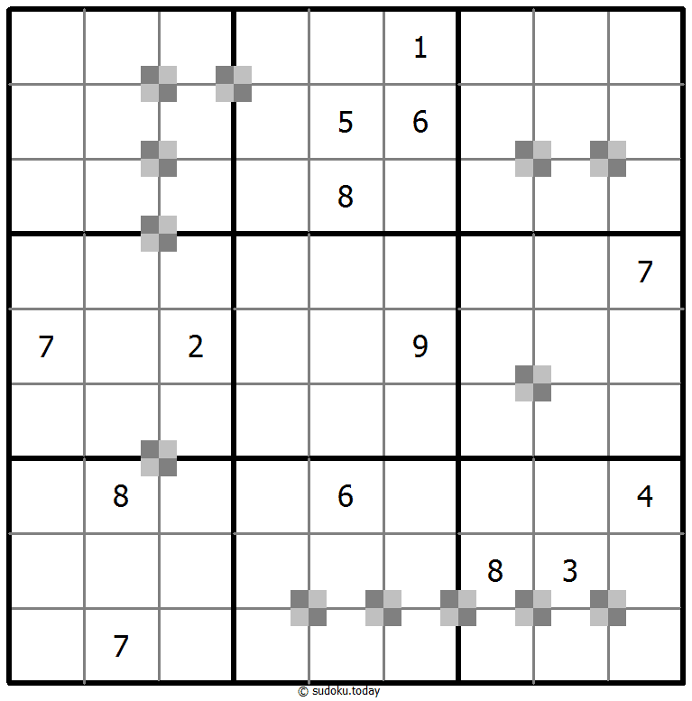Battenburg Sudoku 2025年11月21日