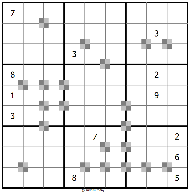 双色蛋糕数独 #65225
