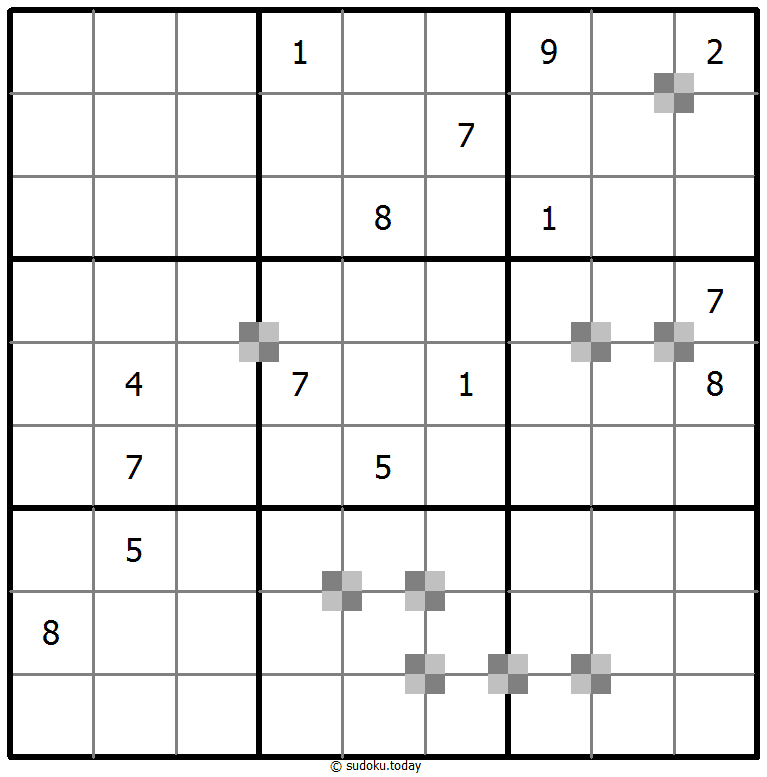 双色蛋糕数独 #65230
