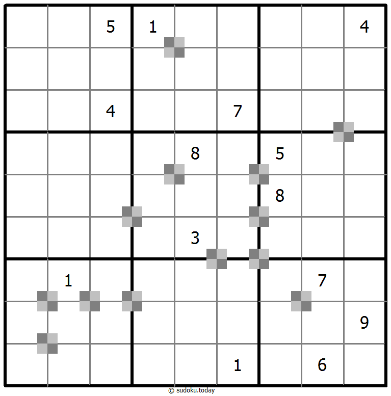 双色蛋糕数独 #65233