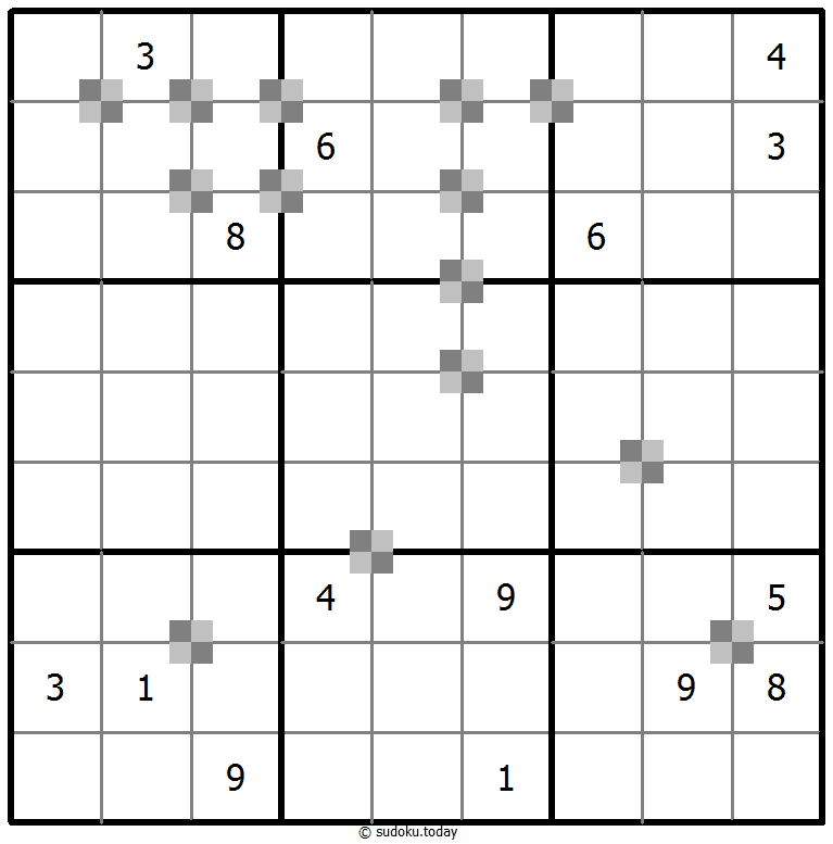 双色蛋糕数独 #65240