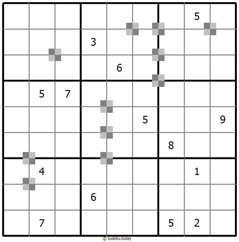 双色蛋糕数独 #65241