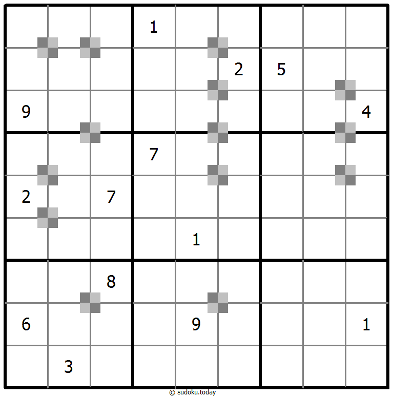 双色蛋糕数独 #65246