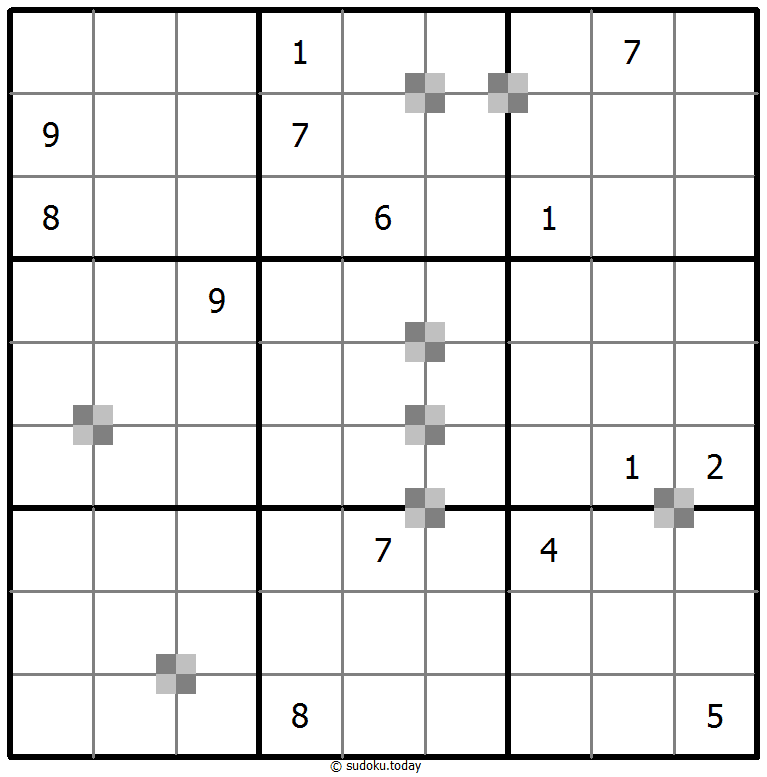 双色蛋糕数独 #65247
