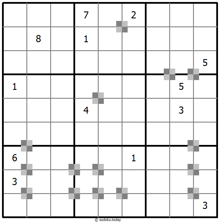 双色蛋糕数独 #65250