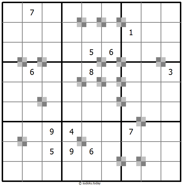 双色蛋糕数独 #65251