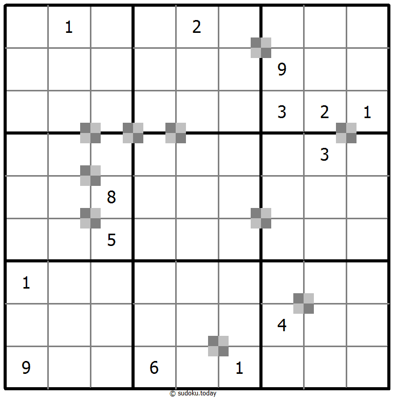 双色蛋糕数独 #65254