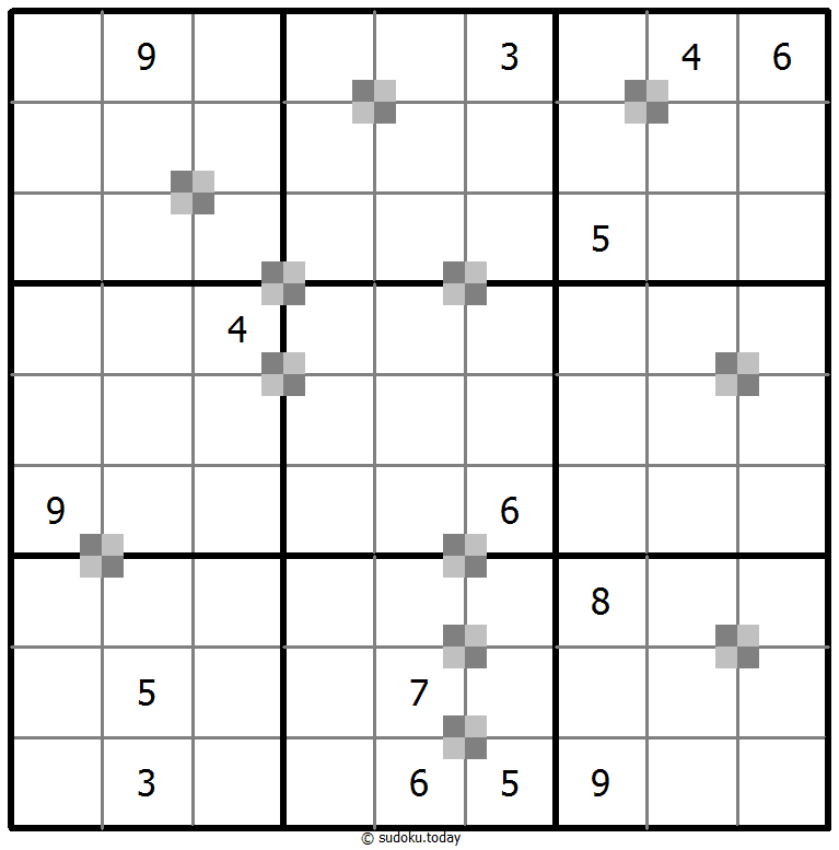 双色蛋糕数独 #65258