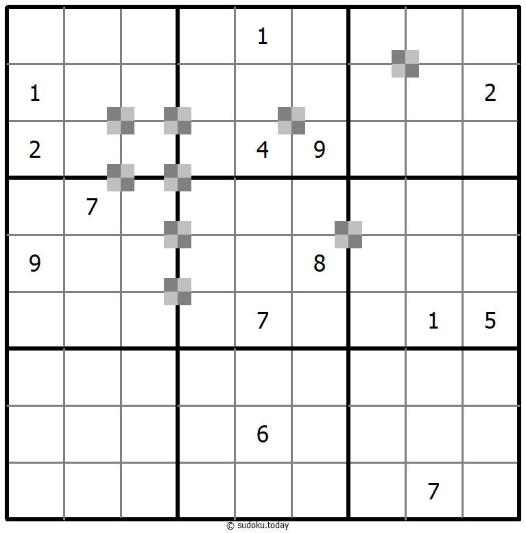 双色蛋糕数独 #65259