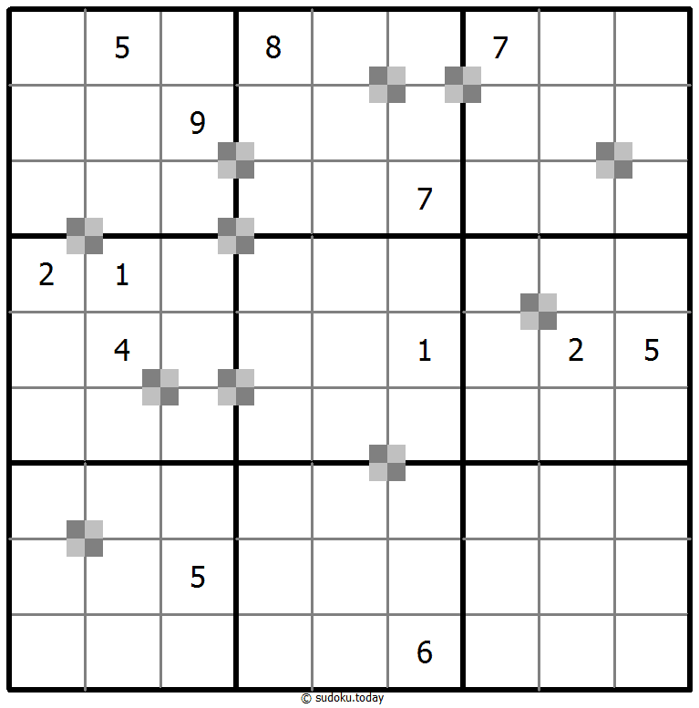 双色蛋糕数独 #65264