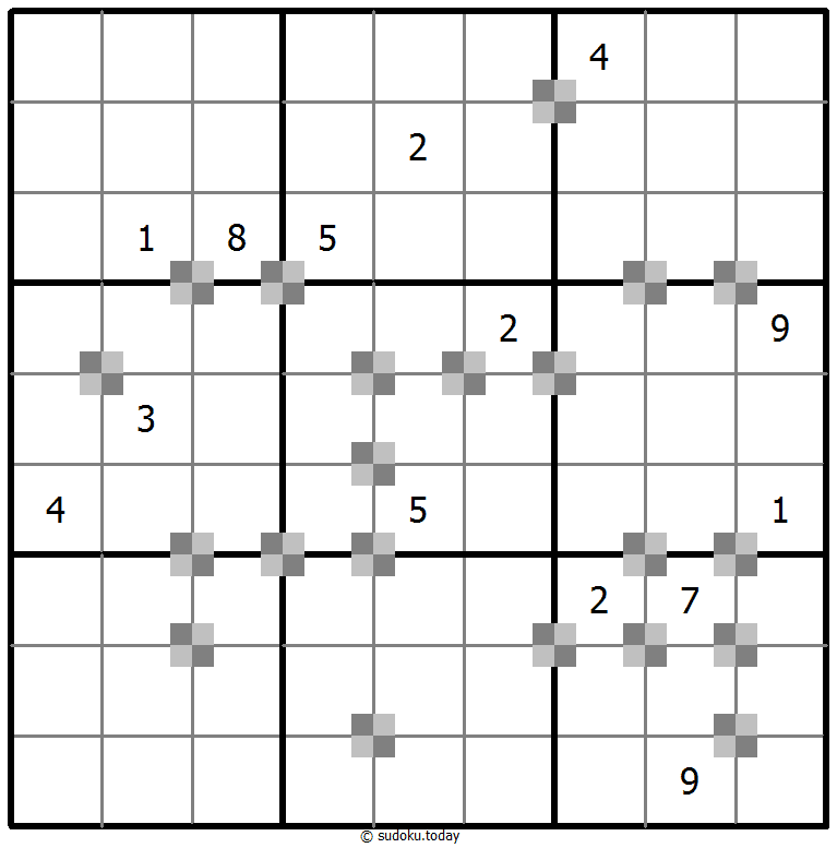 双色蛋糕数独 #65265