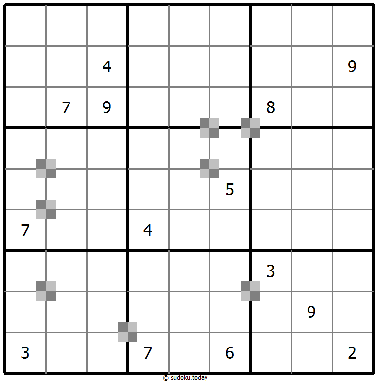 双色蛋糕数独 #65268