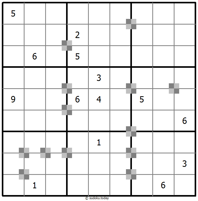 双色蛋糕数独 #65273