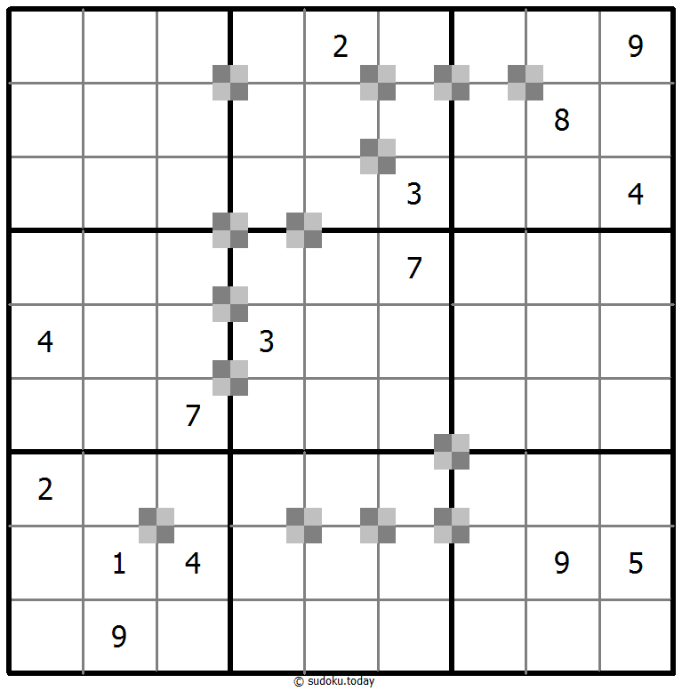 双色蛋糕数独 #65278