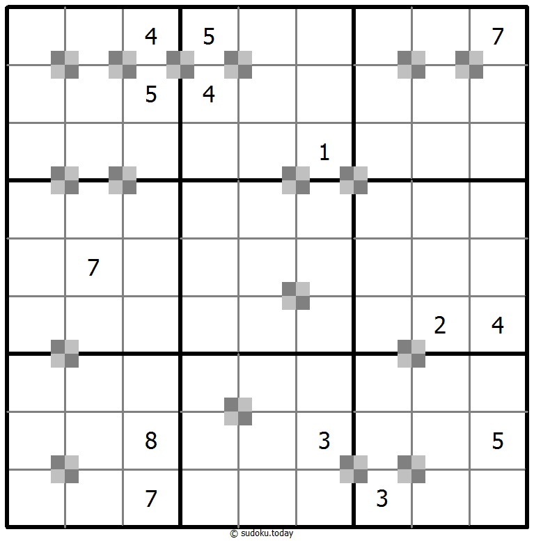 双色蛋糕数独 #65283