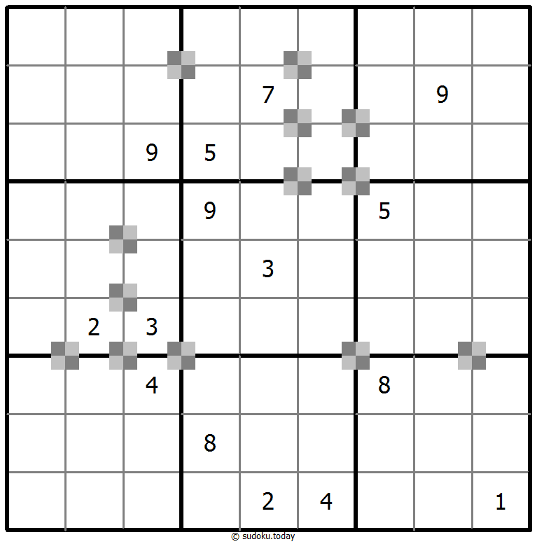 双色蛋糕数独 #65284